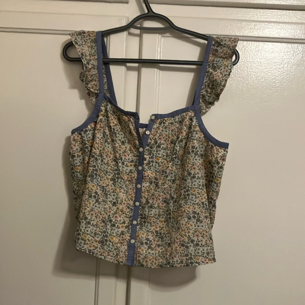 American Eagle cotton cropped top size s/m